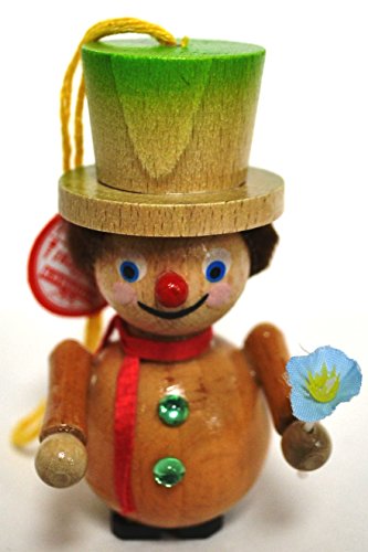 Steinbach Handmade Wooden Christmas Ornament Germany (Clown)