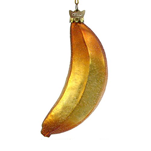 Kurt Adler 4.5″ Noble Gems Glass Banana OR