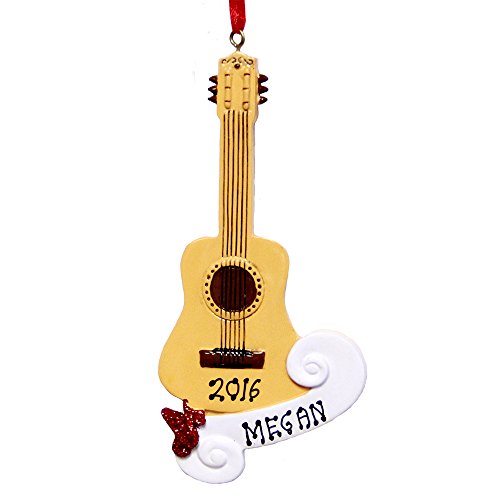 Personalized Classic Guitar Ornament – Free Customization