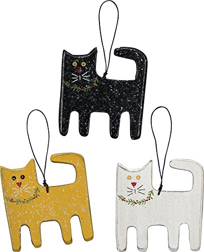 Ornaments – Christmas Cats SIZE: 3.25″ x 3.50″