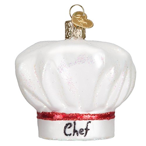 Old World Christmas Chef’s Hat Glass Blown Ornament