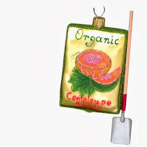 Ornaments to Remember: CANTALOUPE Christmas Ornament (Seed Packet)