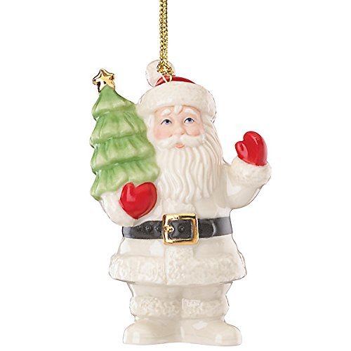 Lenox Merry Little Santa Christmas Tree Ornament