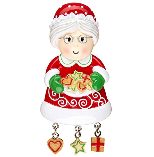 Personalized Christmas Ornament Holiday Cookies MRS. CLAUS