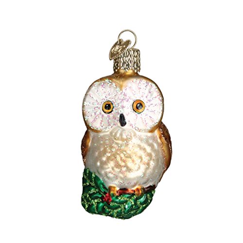 Old World Christmas Owl Glass Blown Ornament