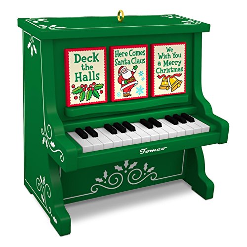 Hallmark 2016 Christmas Ornaments Caroling Piano