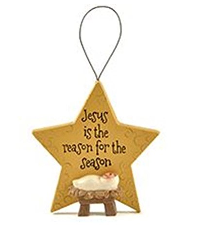 “Jesus is the Reason” Star Ornament