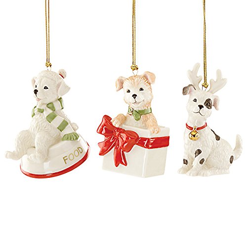 Pet Dog 3-piece Ornament Set