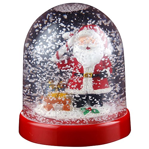 Christmas Shop Character Snowglobe Decoration (One Size) (Santa)