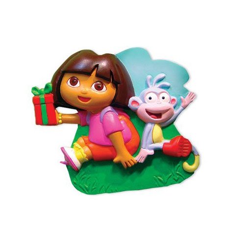 Dora Explorer Personalized Christmas Holiday Ornament