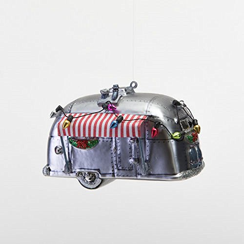 One Hundred 80 Degrees Christmas Airstream Ornament