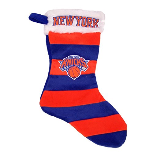 New York Knicks Official NBA Striped Christmas Stocking by Forever Collectibles
