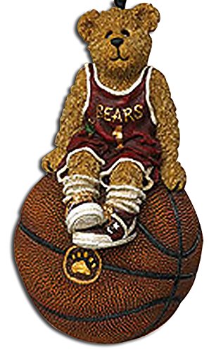 Boyds Basketball Bear Hoopster Basketball Christmas Ornament