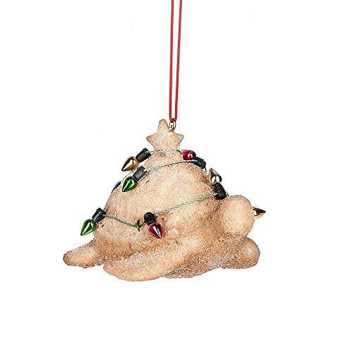 Midwest-CBK Decorated Sand Sea Turtle Ornament