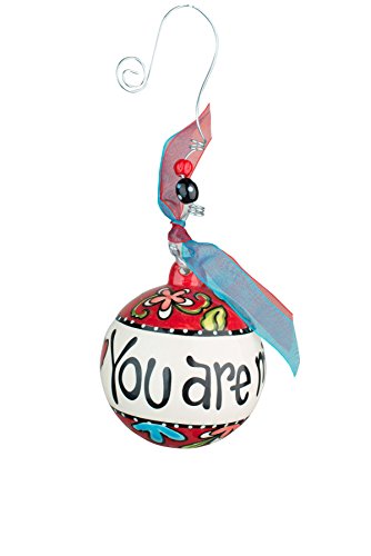 Glory Haus You Are My Favorite Ball Ornament, 4.5″
