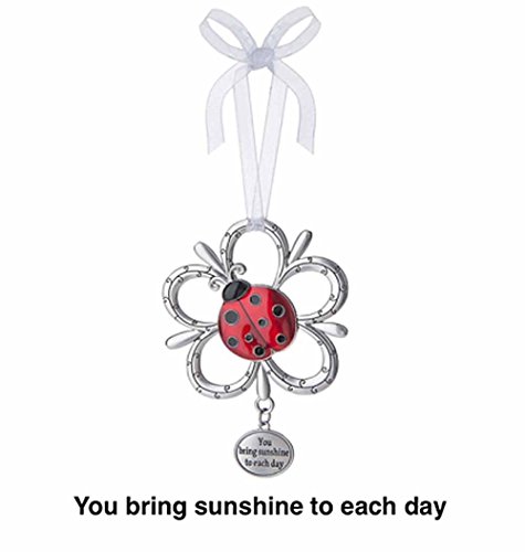 You Bring Sunshine to Each Day Ladybug Ornament – By Ganz