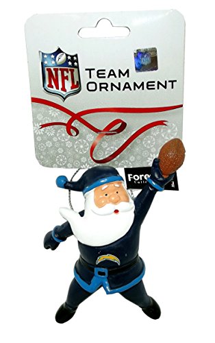 San Diego Chargers Action Santa Team Ornament