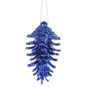 Vickerman 35″ Blue Pine Cone Ornament 6 per Box