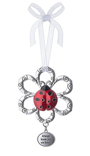 LadyBug Ornament – Always know you are loved by Ganz