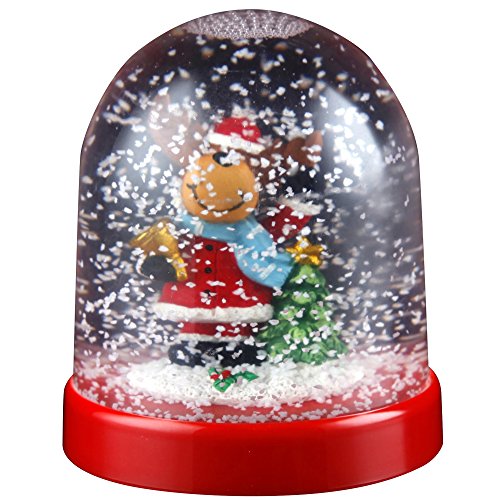 Christmas Shop Character Snowglobe Decoration (One Size) (Reindeer)
