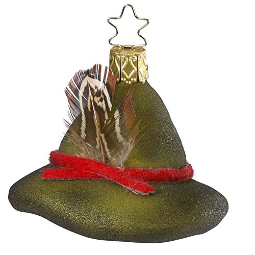 Forestry Hat Christmas Ornament Inge-Glas