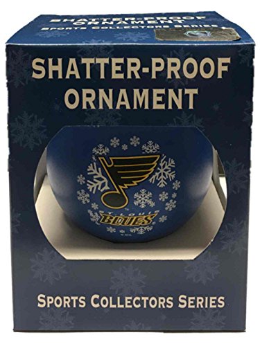 St. Louis Blues NHL Topperscot Snowflake Shatterproof Christmas Ornament