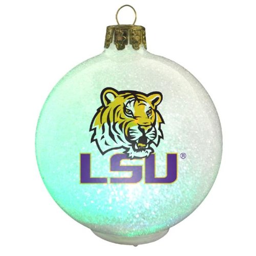 LSU Tigers LED Color Changing Ornament