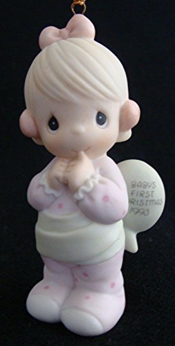 Precious Moments Ornament – Baby Girl’s First Christmas #530867