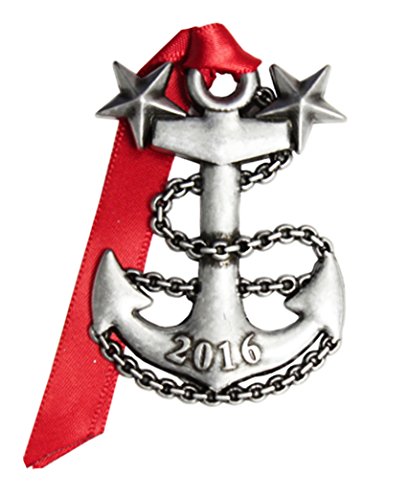 NEW! 2016 Navy Anchor Christmas Ornament by Gloria Duchin