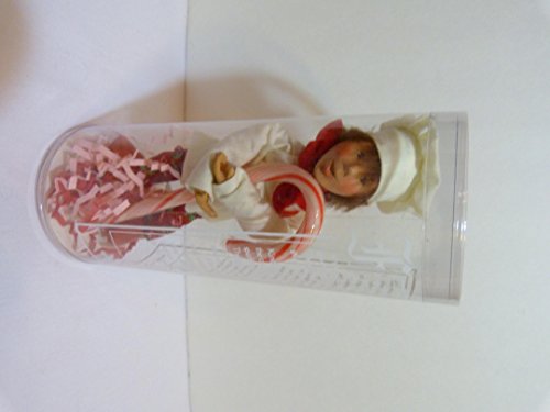 Byers’ Choice Carolers Kindles Elf Figurine Christmas Ornament “Twist Baker With Candy Cane”