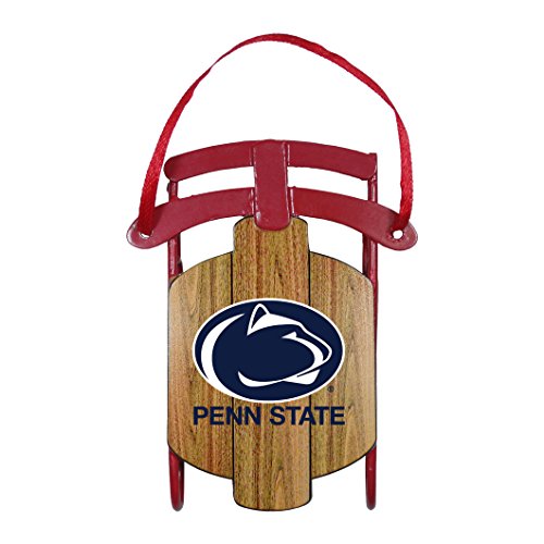 NCAA Penn State Nittany Lions Metal Sled Ornament