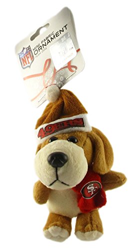 San Francisco 49ers – NFL 3 Inch Plush Dog Ornament