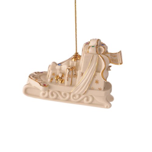 Lenox 2008 Jeweled Sleigh Ride Ornament