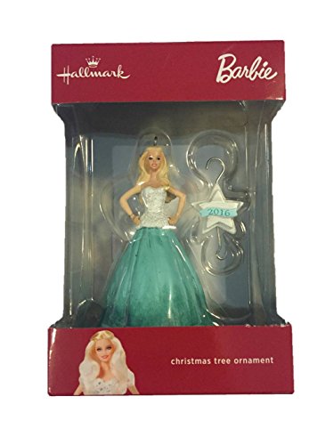 Hallmark Barbie Christmas Tree Ornament 2016