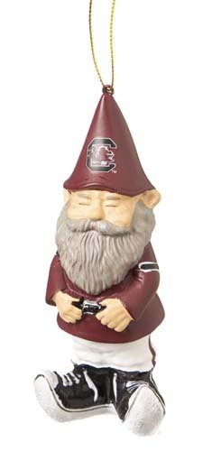 University South Carolina Gnome Christmas Ornament