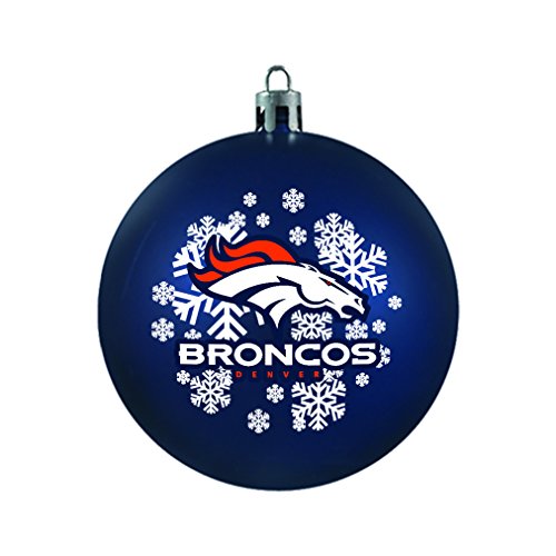 NFL Denver Broncos Shatterproof Ball Ornament