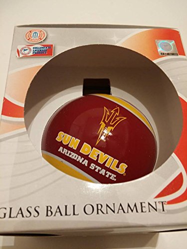 Arizona State Sun Devils Traditional Glass Ball Ornament