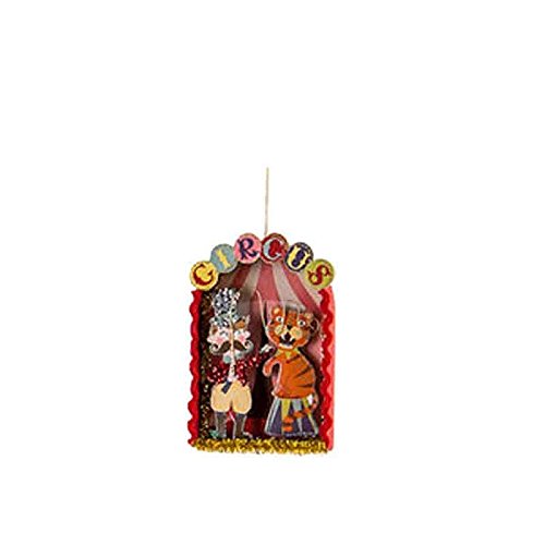 One Hundred 80 Degrees Circus Theme Hanging Paper Ornament (Ringmaster)