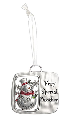Christmas Tidings Ornament: Very Special Brother – By Ganz