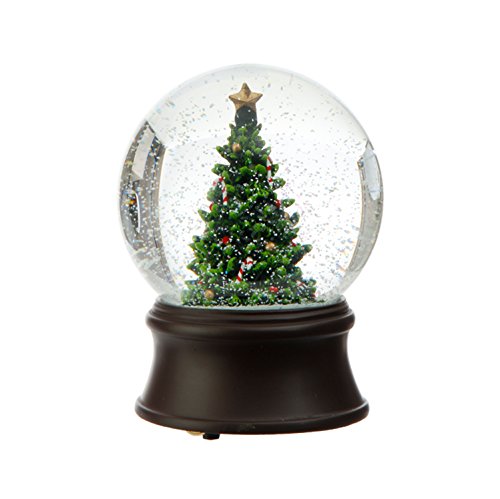 6.5 Inch Musical Snow Globe With Christmas Tree