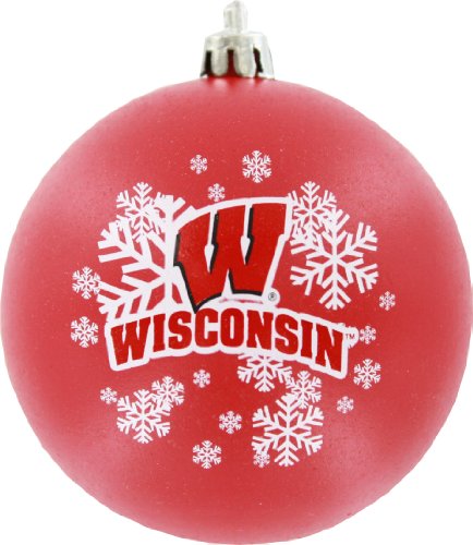 Wisconsin Badgers Shatter-proof Ornament