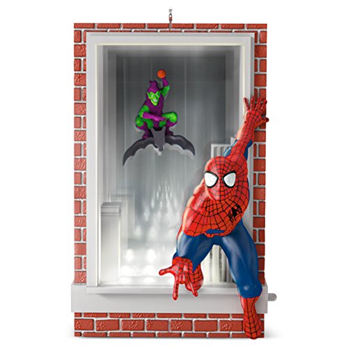 Hallmark Keepsake Spider-Man “Slinging and Swinging” Holiday Ornament