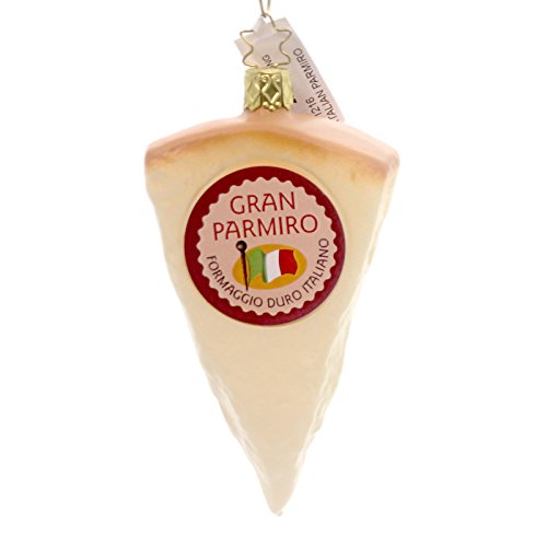 Inge Glas Italian Parmiro Parmesan Cheese German Christmas Ornament FREE BOX New