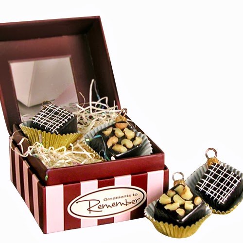 Ornaments to Remember: CHOCOLATES Christmas Ornament SET