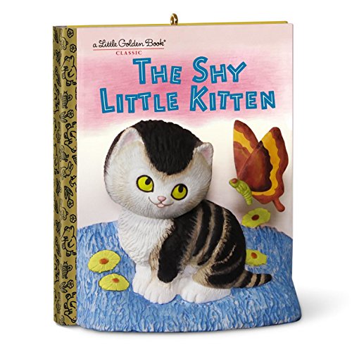 Hallmark 2016 Christmas Ornament Little Golden Books The Shy Little Kitten Ornament
