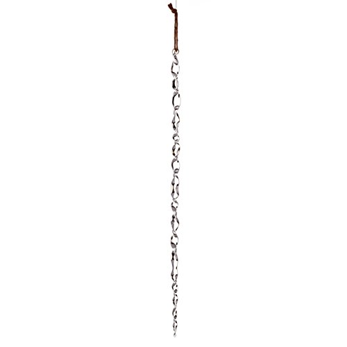 Sage & Co. XAO19626CL Glass Flat Swirl Icicle (4 Pack)