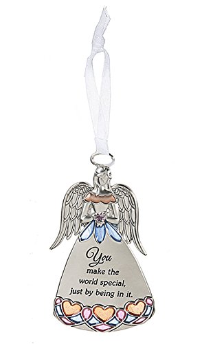 You Make the World Special Just By Being in It Angel Charm Ornament – By Ganz