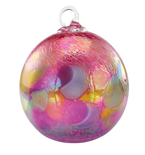 Glass Lilac Globe Ornament
