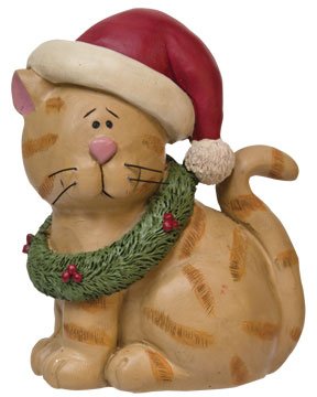 Santa Cat – Country Christmas Seasonal Decor
