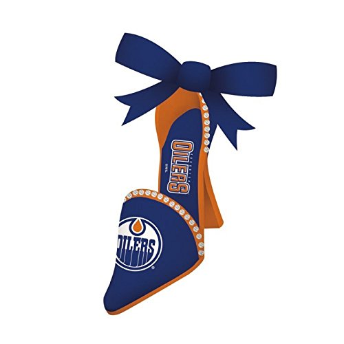 Edmonton Oilers High Heel Shoe Christmas Ornament